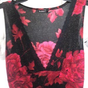 V-neck lightweight stretchy dress